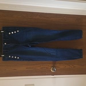 Womens high-rise skinny jeans